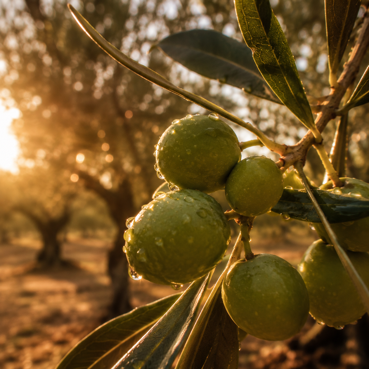 Aceitunas cosecha temprana Finca La Catalana